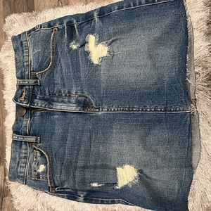 Women’s Aeropostale jean skirt